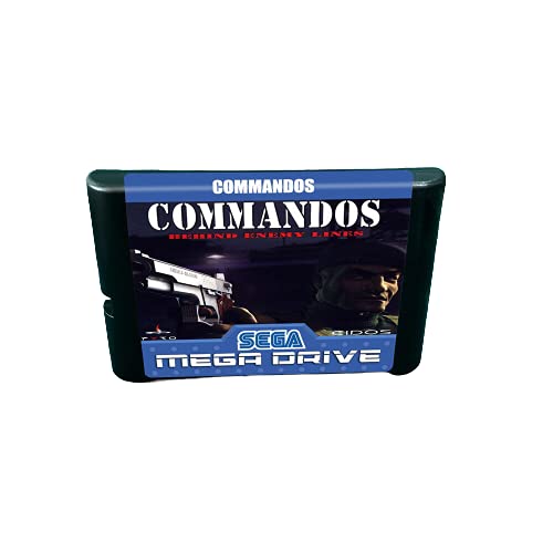 Aditi Commantos - מחסנית משחקי MD של 16 סיביות עבור קונסולת Megadrive Genesis
