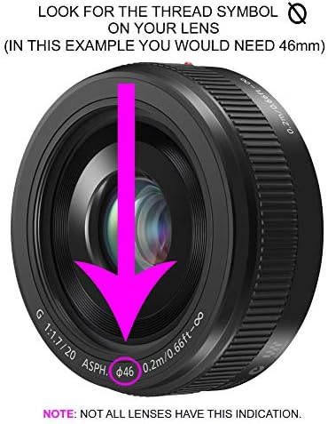 עדשת מקרוב של 10x הגדרה גבוהה 2 אלמנט עבור Canon EOS M50
