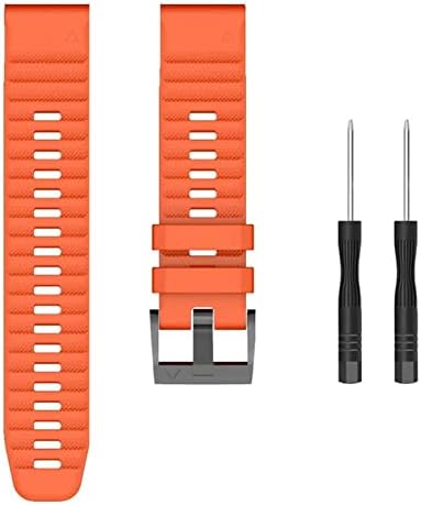 Bandkit 26 22 ממ מהיר מתאים שעון שעון עבור Garmin Fenix ​​7 7x 6x 6Pro Watch Silicone Silicone