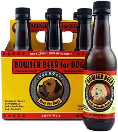 בירה של בוזר זין-א-דודל מבשלת, בירה לכלבים, בקבוקי 12 אונקיות