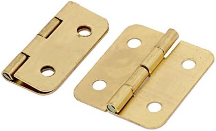 קופסת תכשיטים AEXIT שער שער חומרה ארון מגירת מתכת ציוני ישיב זהב צליל זהב 1.2 אינץ 'אורך 80 יחידות