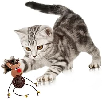 IPEPTBOOM חתלתול צעצוע 4 PCS התנגדות לעיצוב צעצועים קריקטורה מצוירת ציוד לחיות מחמד עם חתול חיות