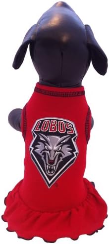 ניו מקסיקו לובוס מעודדת כלב שמלה, קטן