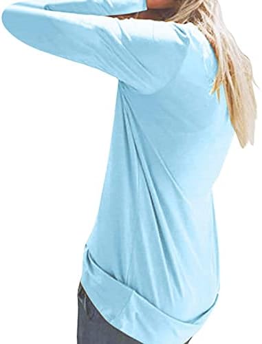 חולצת כותנה נשים סתיו סתיו קיץ 2023 בגדים שרוול ארוך צוות צוואר צוואר גרפיה חולצה גרפית חולצה