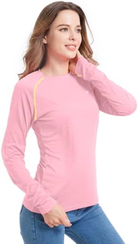 UPF's UPF 50+ חולצות הגנה מפני שמש שרוול ארוך SPF UV מהיר יבש חולצת טריקו חיצונית