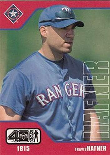 2002 סיפון עליון 40-man 239 טרוויס הפנר טקסס ריינג'רס MLB כרטיס בייסבול NM-MT