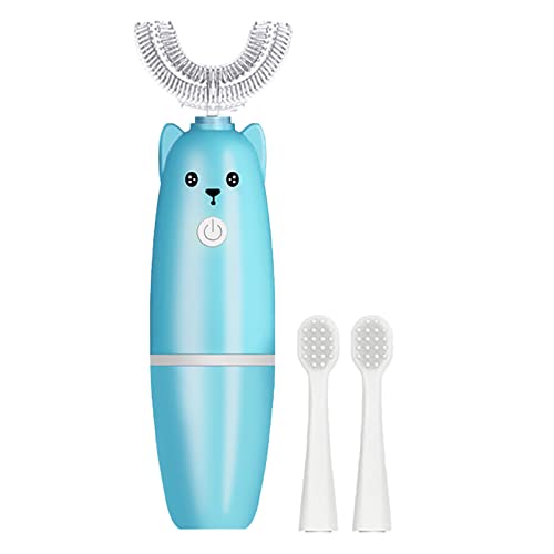 מברשת שיניים חשמלית לילדים 2-12 u בצורת 360 מעלות שיניים ניקוי עמוק עיסוי שיניים מברשת שיניים