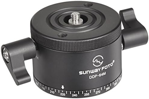 SunwayFoto DDP-64M סיבוב אינדקס לפנורמות HDR, קיבולת 22.04 קילוגרמים